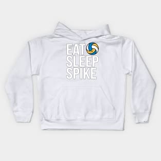 Eat Sleep Spike Kids Hoodie